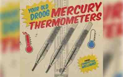 Your Old Droog – Mercury Thermometers